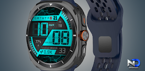 Futuristic Watchface —NDW074 Screenshot 0