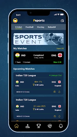 FSportz Screenshot 2