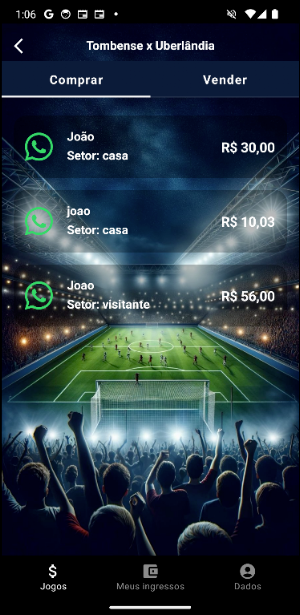 Ingresso na Mão Screenshot 1