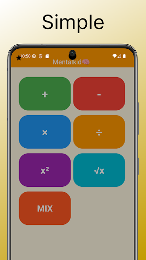 Mentalkid - Mental math games Screenshot 3