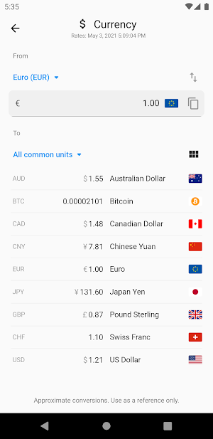 Any Unit Converter Screenshot 3