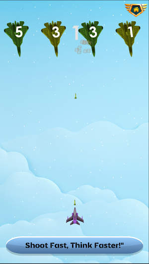 Aero Number Shooter Screenshot 0