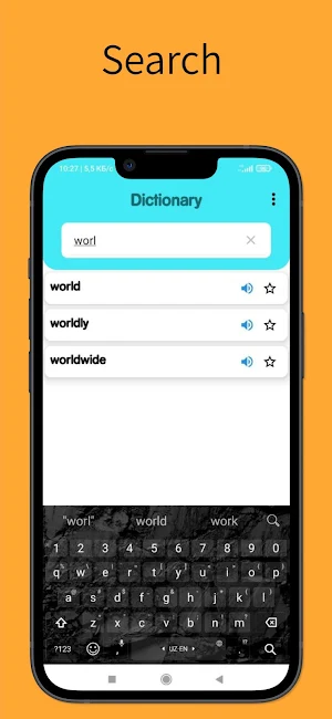 Dictionary App Screenshot 1
