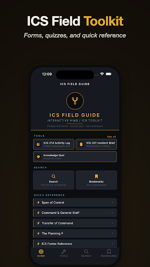 ICS Field Guide Screenshot 0