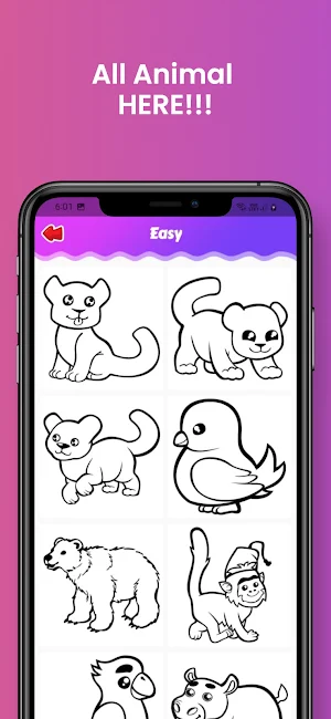 Kids Drawing & Coloring Game Screenshot 2