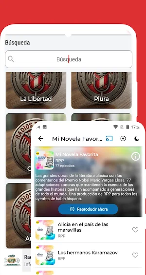 Radios del Peru en vivo Screenshot 2
