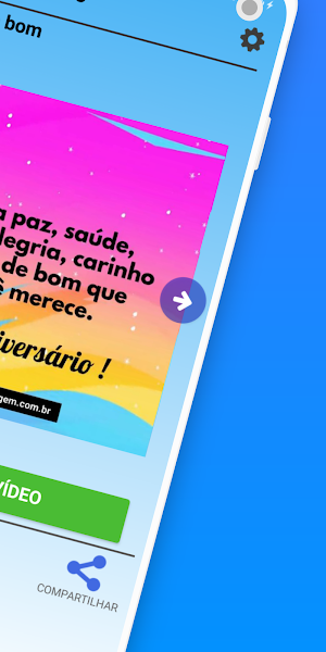 Editor de Vídeo de Aniversário Screenshot 1