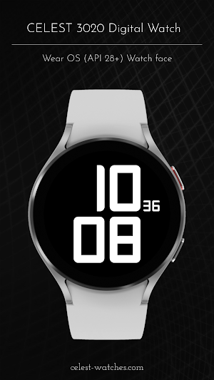 CELEST3020 Digital Watch Screenshot 0