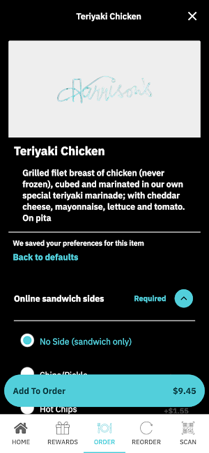Harrison's Restaurant Screenshot 3