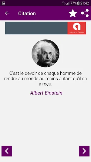 Citations & Proverbes Screenshot 3
