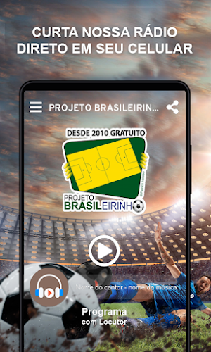 Projeto brasileirinho Screenshot 0