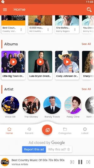 Country Music Of All Time - Old Country Songs Screenshot 2