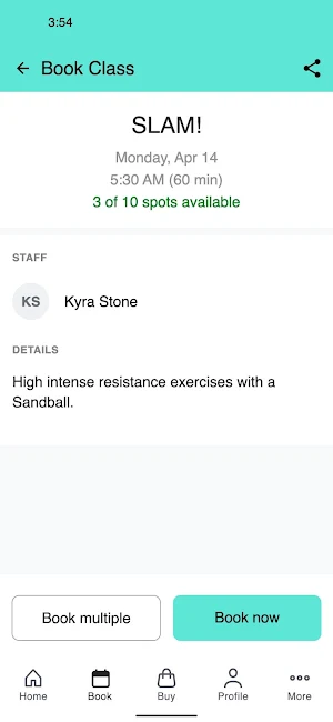 Motivity Fitness Screenshot 2