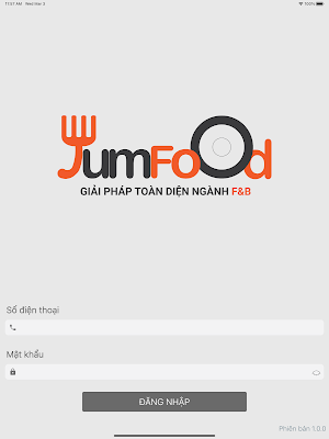 ciFood Tablet Screenshot 0