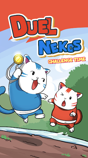 Duel Neko: 2 player minigames Screenshot 0