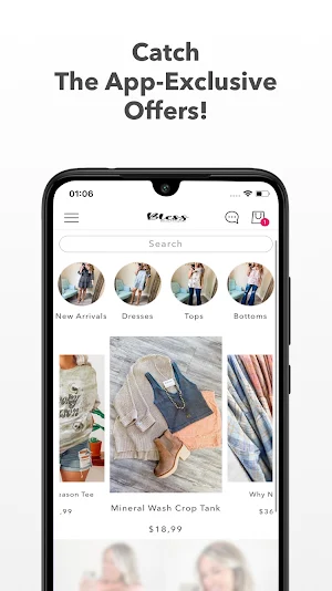 Bless Clothing Boutique Screenshot 0