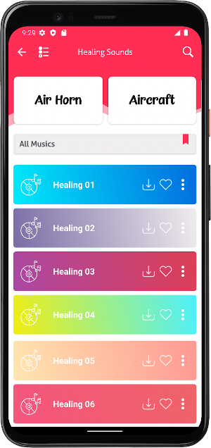 Healing Sounds Screenshot 1