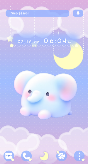 Pastel Animals Theme +HOME Screenshot 2