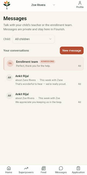 Flourish Schools Screenshot 2