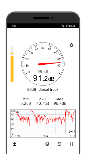 Sound Meter Screenshot 2