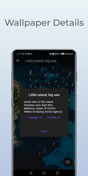 Daily Wallpaper App Screenshot 0