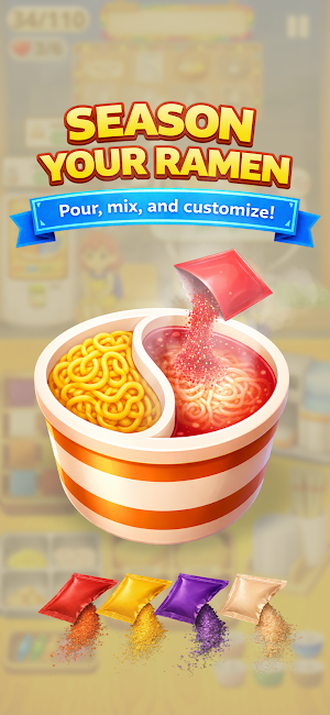 Dual Ramen Rush – Cooking Game Screenshot 3
