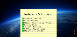 Notepad Fast, Quick Notes Screenshot 0