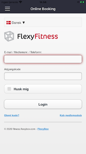 Aktivt Velvære Fitness App Screenshot 1