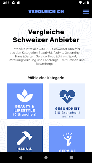 Vergleich CH Screenshot 0