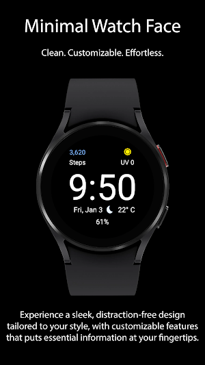 Minimal Watch Face Screenshot 0