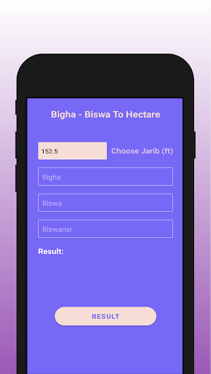 Bigha-Biswa To Hectare Screenshot 0