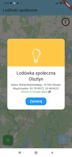 Lodówki Społeczne Screenshot 2