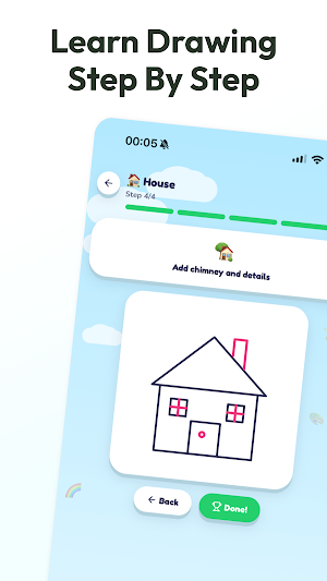 Coloring Games Draw Cute Pets Screenshot 3