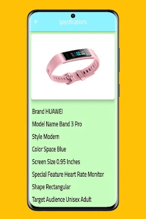 Huawei Band 3 guide Screenshot 0
