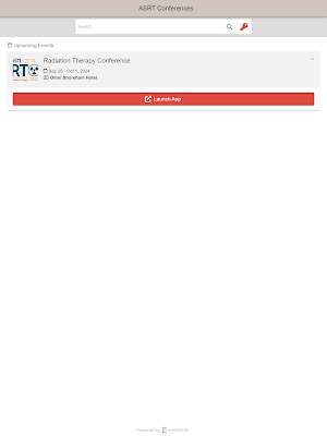 ASRT Conferences Screenshot 2
