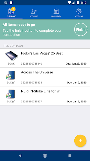 UB Libraries Screenshot 2