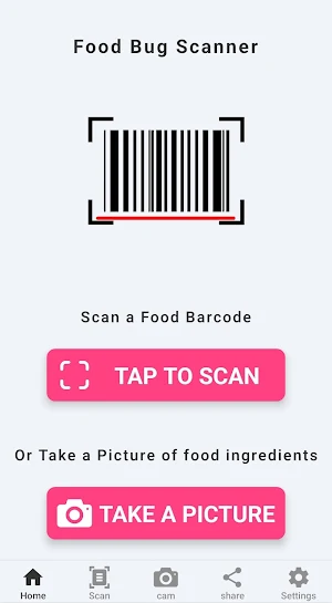 Food Bug Scanner Screenshot 3