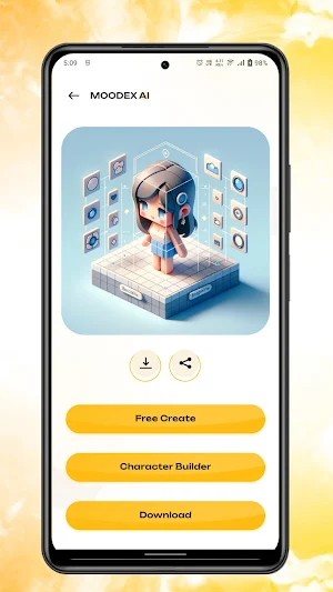 Moodex AI : AI Photo Generator Screenshot 3
