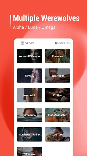 SagaNovel - Romance & Werewolf Screenshot 2