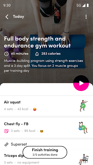 Pro Trainers Screenshot 2