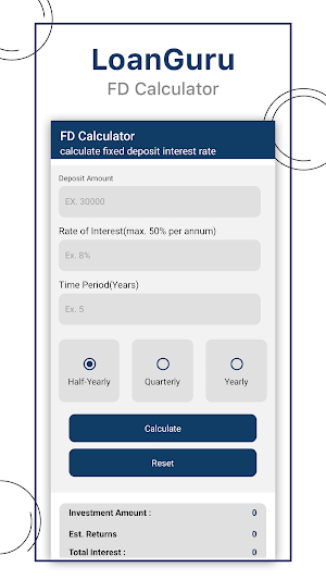 LoanGuru - EMI Loan Calculator Screenshot 3