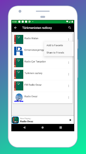Radio Turkmenistan: Stations AM FM - Online Radio Screenshot 2