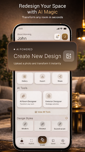 AI Interior Design Home Decor Screenshot 0