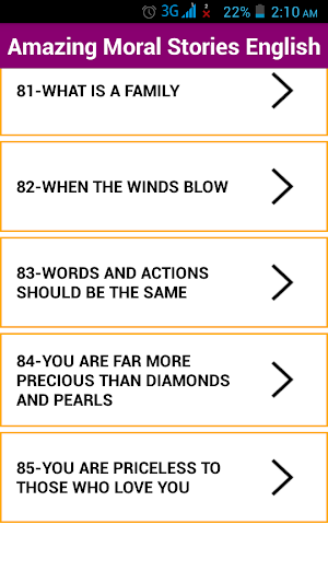 Amazing Moral Stories English Screenshot 2
