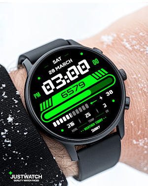 Stepox WatchFace Screenshot 0