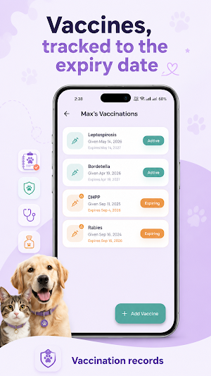 Pet Care Tracker: Health Log Screenshot 3