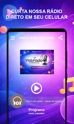 Rádio Web Formosa Screenshot 1