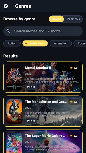 Dulo TV: Movies & Shows Screenshot 2