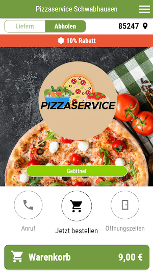 Pizzaservice Schwabhausen Screenshot 0
