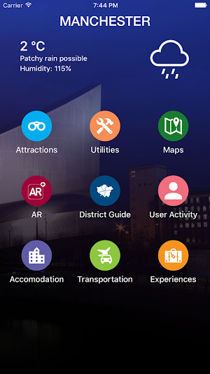 Manchester Travel Guide Screenshot 0